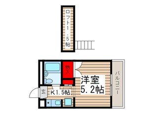 オネスティ津田沼壱番館の物件間取画像